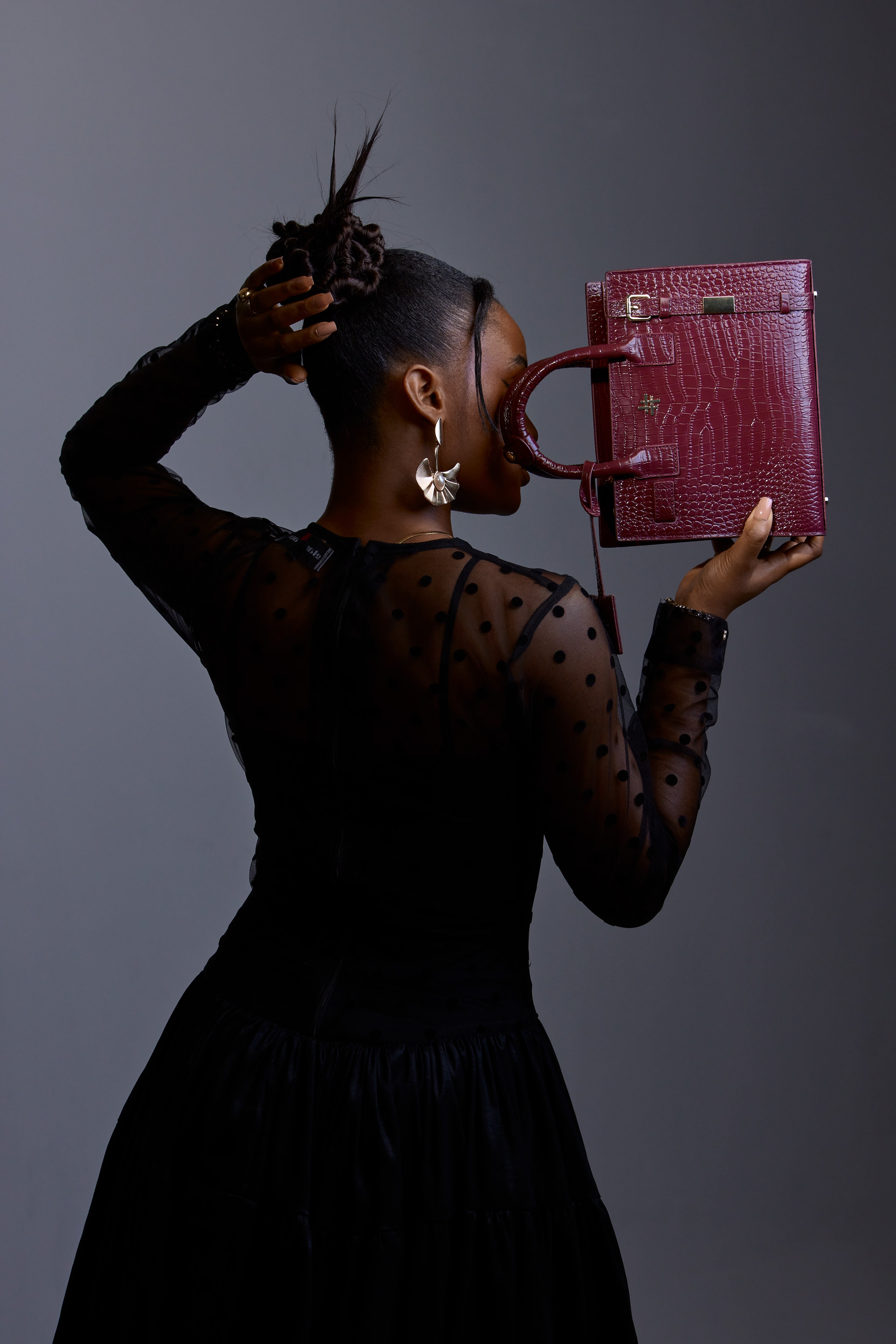 ROGUE BAG IN BURGUNDY