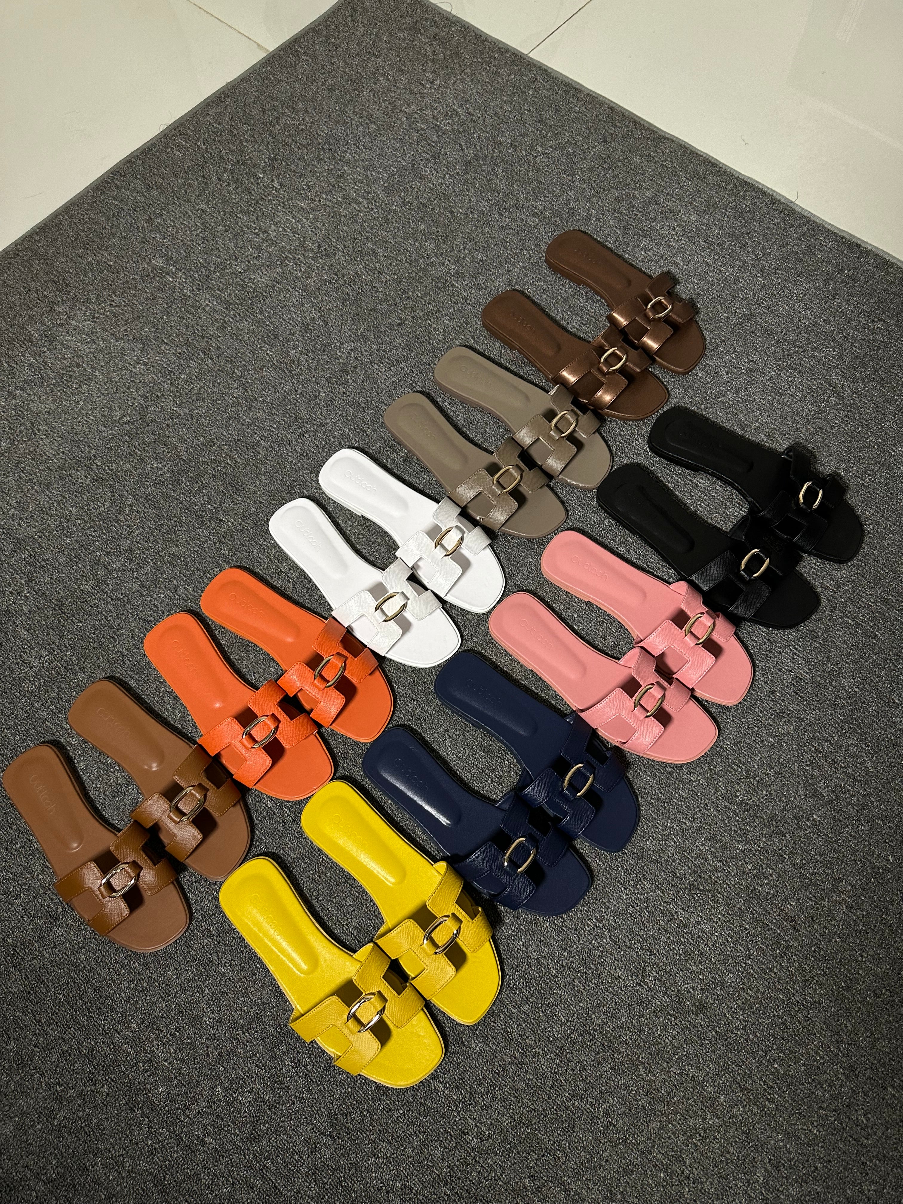 SOLARA SLIDES IN ORANGE