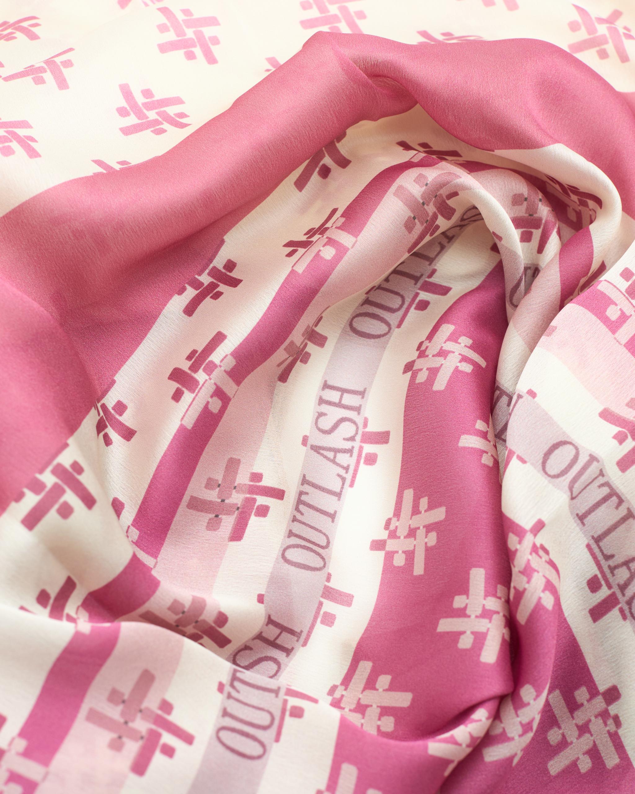 SPRING Scarf in pink