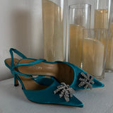 SUGAR HEELS IN GREEN