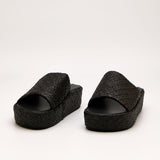 VEDA PLATFORM SLIDES IN BLACK