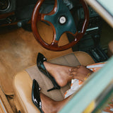 TOLLY HEEL IN BLACK