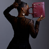 ROGUE BAG IN BURGUNDY