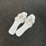 SOLARA SLIDES IN WHITE