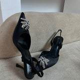 SUGAR HEELS IN BLACK