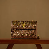 ZOYA FLAP BAG IN BRONZE (MEDIUM)