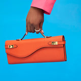 CURT PURSE IN PUMPKIN