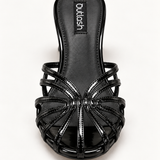 COOP KITTEN HEEL IN BLACK