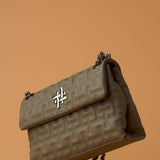 ZOYA FLAP BAG IN ARMY GREEN (MEDIUM)