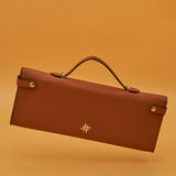 CURT PURSE IN TOFFEE