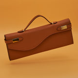 CURT PURSE IN TOFFEE