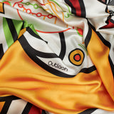 Custom Print Scarf in Flora