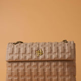 ZOYA FLAP BAG IN NUDE (XL)