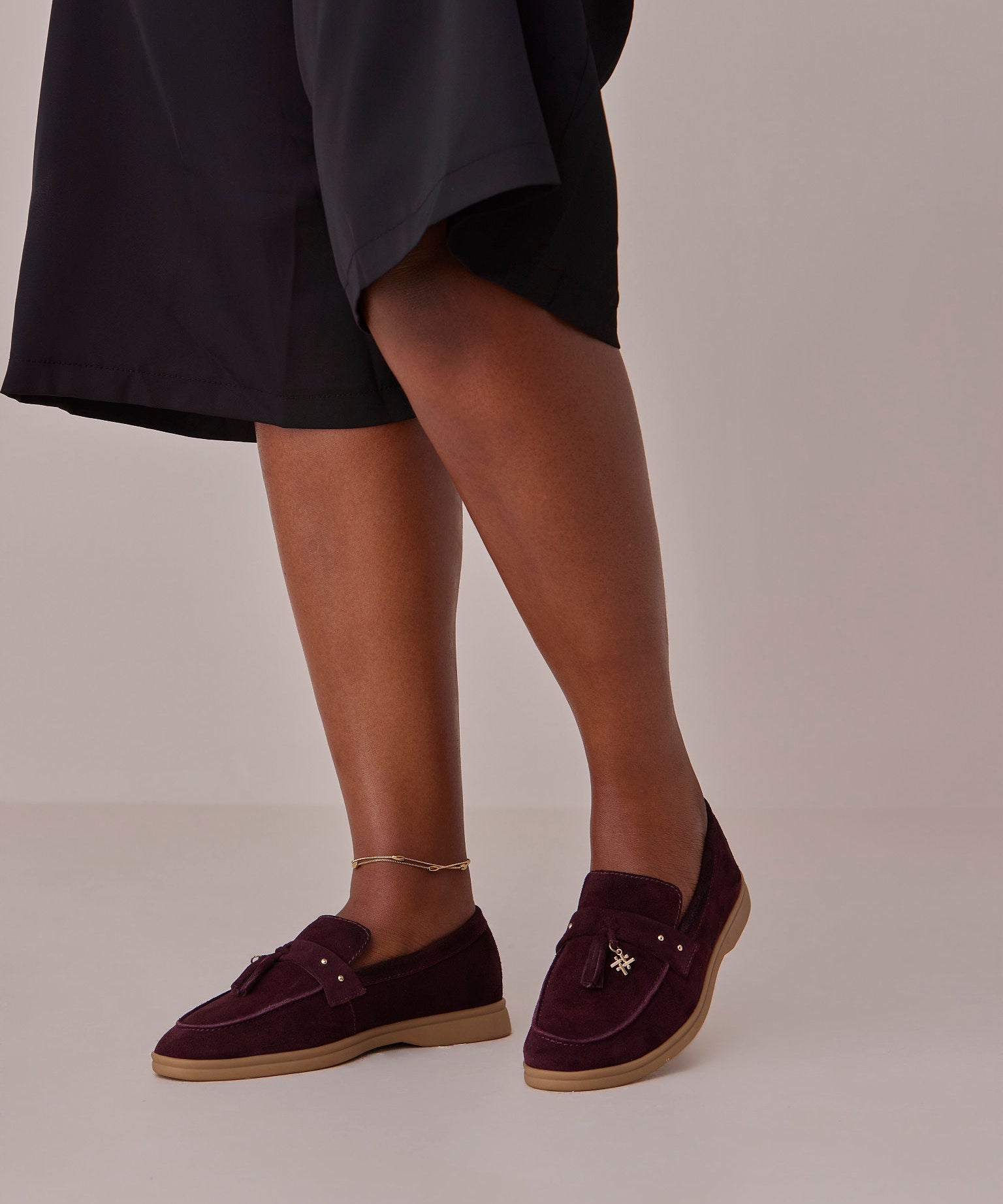 ASHTON LOAFERS IN BURGUNDY