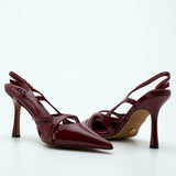 ETHEREAL HEELS IN CHERRY