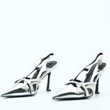 ETHEREAL HEELS IN SILVER
