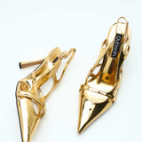 ETHEREAL HEELS IN GOLD