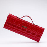 MAZE PURSE IN RED