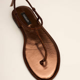 NOVA SANDALS IN BROWN