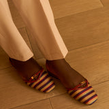 ANYA MULES IN PURPLE