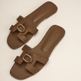 SOLARA SLIDES IN TAUPE